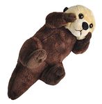 Wild Republic Wild Calls Sea Otter, Authentic Animal Sound, Stuffed Animal, 8 Inches, Gift for Kids, Plush Toy, Fill is Spun Recycled Water Bottles