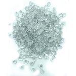 iParn Tuffen Crushed Glass/ 3-6mm Crystals Fire Pits for Resin Art, High Luster Glass Used Specially for Resin Art Crafts Vase Filler Home Decorations (250 Gm) - Natural