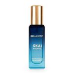 Bella Vita Luxury Skai Aquatic Unisex Eau De Cologne with Bergamot, Lavender & Patchouli |Premium, Long Lasting Woody Fragrance for Men & Women, 20 ML