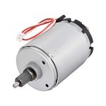 uxcell DC Motor 15.8V 2900RPM 0.09A 2 Wires Electric Motor Round Shaft for RC Boat Toys Model DIY Hobby