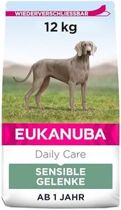 Eukanuba Daily Care Sensitive Joints Hundefutter - Trockenfutter für Hunde mit Gelenkbeschwerden – Spezialfutter geeignet für alle ausgewachsenen Rassen, 12 kg