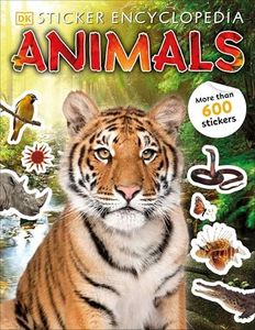 Dk Encyclopedia Animals Sticker, 28 cm x 21.6 cm Size, Multicolor