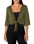 Womens Petite Shrug Sweaters