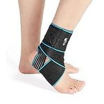 Ankle Support Brace, Adjustable Compression Ankle Braces for Sports Protection, One Size Fits Most for Men & Women