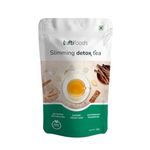 Luftifoods Slimming Tea : Natural Wieght Loss and Detox/Energy Booster/Green Tea Herbal Blend/Reduce Bloating & Improve Digestion/Boosts Metabolism, Energy/GMO-Free/ 100g Loose Leaf Tea