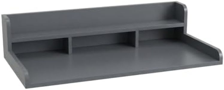 Laundry Washer and Dryer Countertop Wood Shelf Organizer, 54" W x 27.5" D