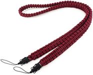 Wolven Braided 550lb Paracord Camer