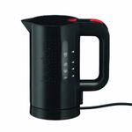 Bodum BISTRO Water Kettle, Electric Water Kettle, Black, 17 Ounce