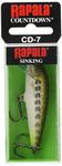 Rapala Countdown 1/4 Oz Fishing Lure (Olive Green Muddler, Size- 2.75)