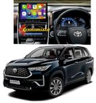 Economista ☆☆☆☆☆ Drive In Luxury With 9H Hardness Car Screen Protector! Scratch & Water Resistant For Premium Protection! Specifically Tailored For Toyota (Glossy/Clear, Innova Hycross ZX (10 Inch))