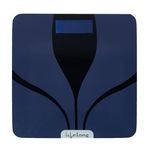 Lifelong LLWS27 Digital Weighing Scale|Glass Weighing Scale Machine|Electronic Bathroom Scales & Weight Machine for Home & Human Balance Battery included (Blue)