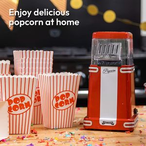 Gadgy Hot Air Popcorn Maker – Black