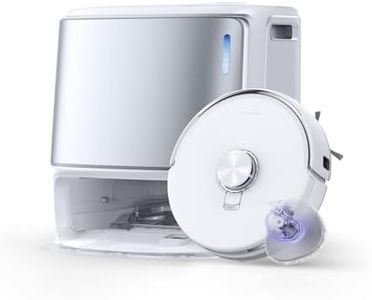 NARWAL Freo Z10 Ultra Robot Aspirateur Balai Intelligent 18000Pa - Extension Serpillère Dynamique, Système Anti-Enchevêtrement, Nettoyage Humide/Sèche, Station Tout-en-Un, Argent