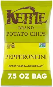 Kettle Brand Potato Chips Pepperoncini, 7.5 Oz