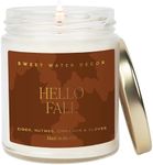 Sweet Water Decor Hello Fall Candle
