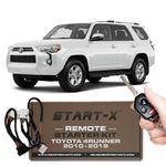 Start-X Remote Starter for Toyota 4Runner (Key Start) 2010-2019 || Plug N Play || 3 X Lock to Remote Start