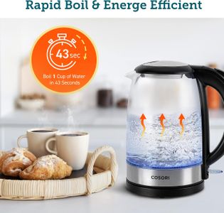 COSORI Electric Kettle 3000W – Fast Boil Stainless Steel