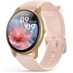 AGPTEK Smart Watch for Women, 1.3'' Full Touch Fitness LW11 Watch with Female Health Tracking, Heart Rate Monitor, 5ATM Waterproof Outdoor Sports Smartwatch for Android iOS Phones
