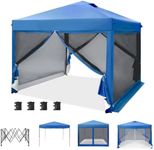 MFSTUDIO 10'x10' Pop Up Canopy Tent
