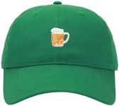 Foaming Stein Adult Green Oktoberfest Baseball Hat