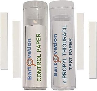 Corredo di esperimento di test genetici del gusto in classe, N-Propylthiouracil (N-Prop) e carta di controllo [ogni fiala contiene 100 strisce]