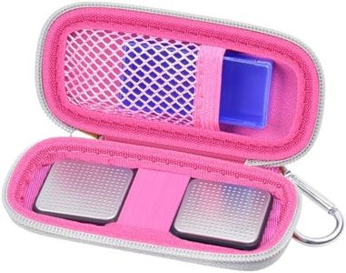 Heart Monitor Case Compatible with AliveCor Kardia Mobile ECG/for KardiaMobile 6L for Apple and Android Device - CASE ONLY (Rose Red)