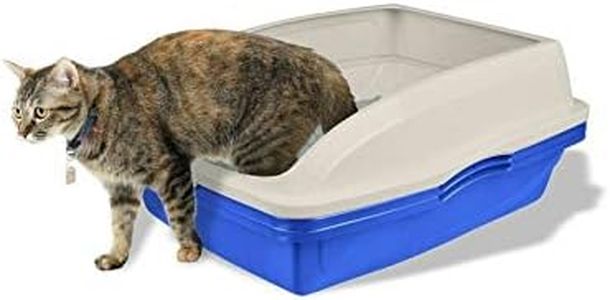 Van Ness Large Sifting Cat Litter Tray with Frame, High Sides