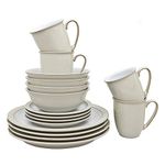 Denby 016048750 Tableware Set, Stoneware, Linen