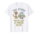Womens Disney Toy Story You've Got a Friend Graphic T-Shirt Large Heather Grey