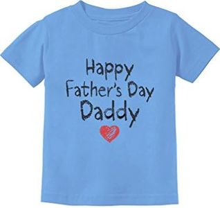 Tstars Happy Father's Day Daddy Gifts for Dad from Kids Son Daughter Fathers Day Youth & Toddler Kids T-Shirt 5T California Blue