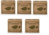 Olive Oil Soap Bar - Handmade 100% Pure Natural & Vegan (5 Bars)