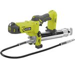 RYOBI 18 V ONE+ Cordless Grease Gun R18GG-0 (Greasing Vehicles and Machines, Flow Rate 210 g/min, for 400 g Grease Cartridges, Hose Length 0.76 m, Max. Pressure 690 Bar, Without Battery and Charger)