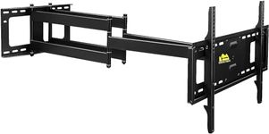 FORGING MOUNT Heavy Duty Long Arm TV Mount, 43 inch Extension Dual Articulating Arm Full Motion TV Bracket, Fits 50-90 Inch Flat/Curve TVs, Holds up to 165 lbs, VESA600x400mm