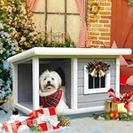 Petsfit Outdoor Wooden Dog House fo