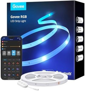 Govee Rgb Led Strip Lights, 32.8 Feet Bluetooth Led Lights With App Control, 64 Scenes And Music Sync, Led Lights For Bedroom, Living Room, Kitchen, Party, Color Changing Lights