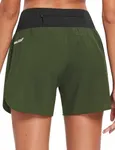 BALEAF Women's 5" Workout Shorts Gy