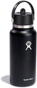 Hydro Flask Wide Flex Straw Cap Black 32 Oz