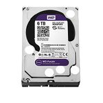 Western Digital Purple 6TB Surveillence Hard Drive: 1 to 8-bay: 3.5-inch, SATA 6 Gb/s, Intellipower, 64MB Cache WD60PURX