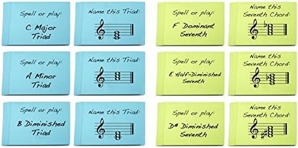 Triad and Seventh Chord Names Flashcard Sets (2 Pack) Great Learning Triads and Seventh Chords