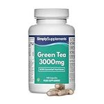 Green Tea Extract 3000mg | 180 Capsules Total | UK Made