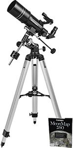 Orion Observer 80ST 80mm Equatorial Refractor Telescope for Adults Astronomy - Compact Telescope for Beginners to View Moon and Planets