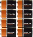 Duracell Coppertop Batteries, 9V, 8