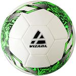 Vizari Toledo Soccer Ball for Outdoor Training and Fun Play | Two-Tone Football Soccer Ball in Sizes 3 4 and 5 for All Skill Levels and Ages | Best Soccer Ball for Kids Boys Girls Youth and Adults