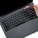 Keyboard Cover for 2024 New Dell inspiron 14 7440 & inspiron 16 7640, dell inspiron Plus 14 16 Laptop Keyboard Skin Protector -Black