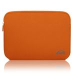 AIPIE Laptop Sleeve 13 Inch Compatible with MacBook Pro, MacBook Air M1 M2 Bump Absorb 12.6 x 8.9 x 0.8 Inch Surface Pro 9 Loose fit 12 Inch Chromebook Netbook and Tablet Case, Orange