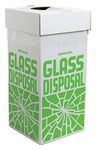 Bel-Art Cardboard Disposal Cartons for Glass; 12 x 12 x 27 in., Floor Model (Pack of 6) (F24653-0001)