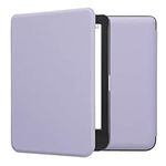 kwmobile Case Compatible with Kobo Clara BW/Colour Case - Cover for eReader with Magnetic Closure - Lavender