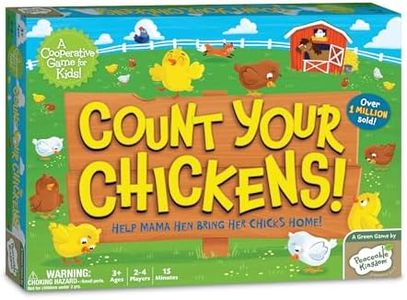 Peaceable Kingdom/Count Your Chickens Award Winning Cooperative Game for Kids