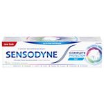 Sensodyne Daily Sensitive Toothpaste, Complete Protection and Relief for Sensitive Teeth, Protects Against Plaque, Cavities & Gingivitis, Mint, 75 mL (Packaging May Vary)