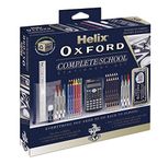 Helix Oxford Complete Back to School Stationery Set, Oxford Blue, 899784